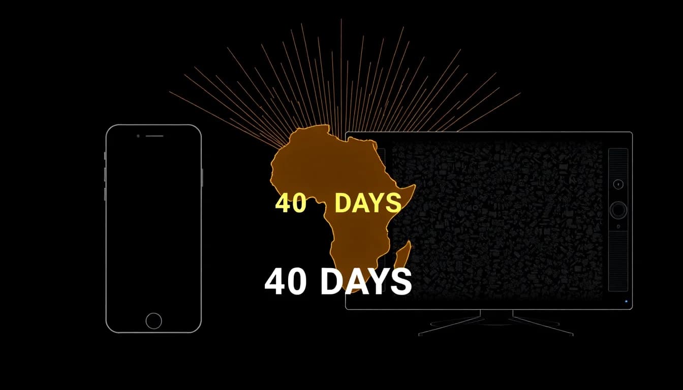 South Africa's 40-day broadcast push reveals unequal content access